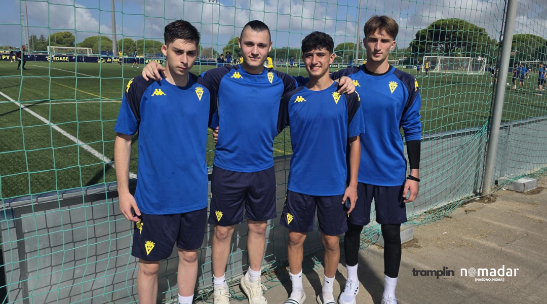 Tramplin World talents put their level to the test in Nomadar and Cádiz CF's HPT program