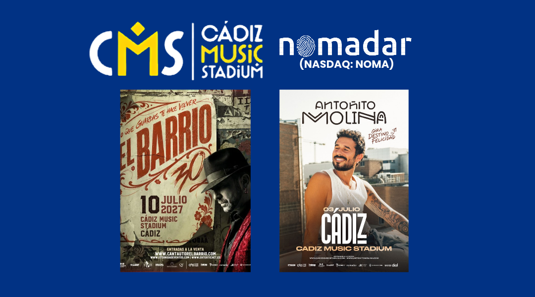 Cádiz Music Stadium 2027 Starts with El Barrio and Antoñito Molina