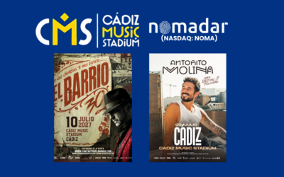 Cádiz Music Stadium 2027 Starts with El Barrio and Antoñito Molina
